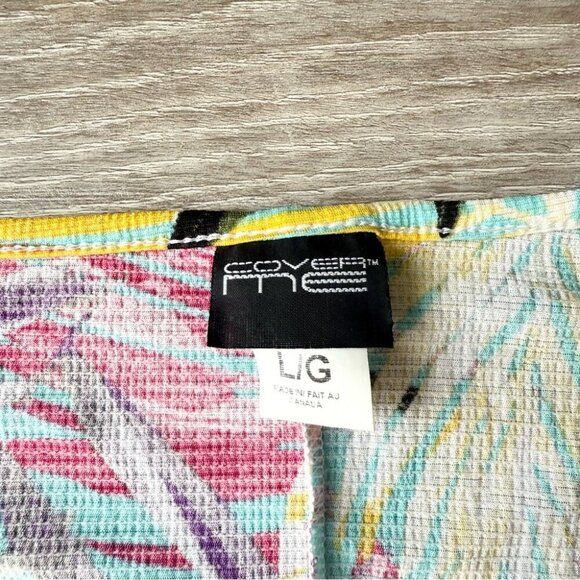 Cover Me Tropical Print Women's Swim Cover-Up - Picture 5 of 13